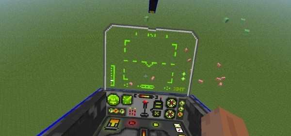 Мод на вертолёт в Minecraft